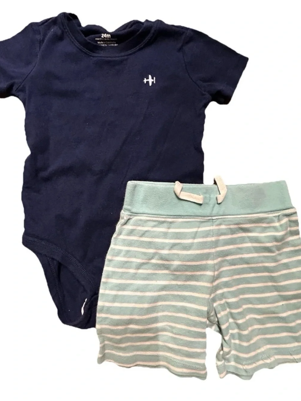 Toddler Boy Summer Clothing Nike Sharks  Shorts T Shirts Size 18-24 Months - Picture 2 of 8